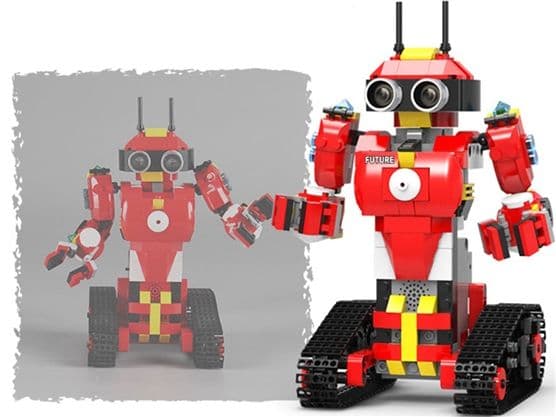 How to build a building blocks robot toy?