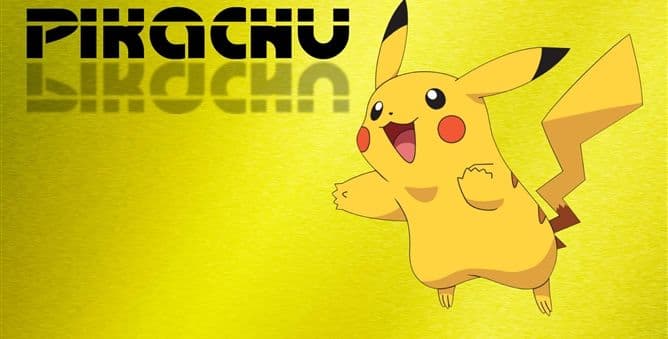 Do you like Pikachu?